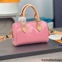 Luis Vintage Lvvl Lvity Lvse Best Women Bag Bag Bag Bag Qualidad 10a almohada de almohada rosa Totos de cuero Tople de hombro