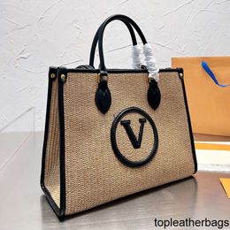 Luis vintage lvvl lvity lvse vintage de luxe sacs sacs de créateur de creux de tissage sac tote