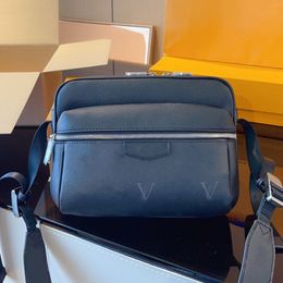 Luis Vuitton Crossbody Nuevo diseñador clásico de LVSE al aire libre Louiseviutionbag Paris Mens Bag genuina de cuero de cuero correa para hombro ajustable