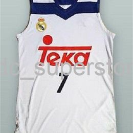 Luka Doncic # 77 Slovenija camiseta de baloncesto bordado personalizado Hombres Mujeres Jersey juvenil XS-6XL