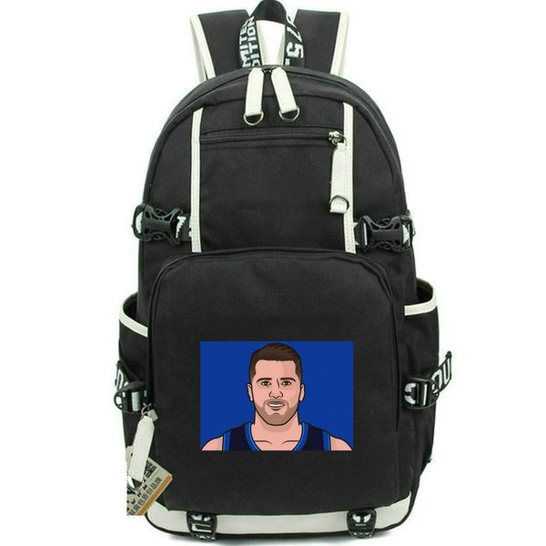 Sac à dos Luka Doncic Sac à dos Wonder Boy Sac d'école 77 Player Sac à dos de l'équipe de sport de basket-ball Sac à dos imprimé Cartable décontracté Sac à dos pour ordinateur