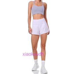 Lul Designer Comfortabele dames sportfietsen yogabroeken kortzwomens lopen shorts hoog taille met voering zipperzakken