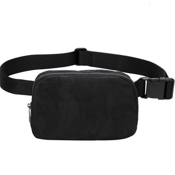 Lulu bolsas al aire libre mujeres hombres riñonera gimnasio elástico correa ajustable cremallera Fanny pack Lululemens 1132ESS