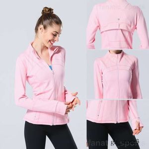 Luluemon Align Lu Lu Define Femmes Manteau De Sport Yoga Mince Vestes De Jogging Vêtements Taille Haute Gym Activewear Veste À Manches Longues Formation Scubas Femme Demi-Zip 47