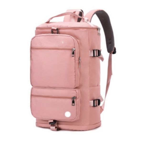 LL sac de yoga sac de fitness sac de yoga portable séparation sèche et humide pour femmes sacs de voyage valise étanche grande capacité