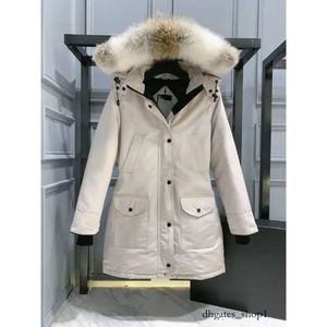 Lululemen Femmes Doudoune Femmes Parkers Hiver Style Long Sur Le Genou Veste À Capuchon Épais Chaud Gooses Manteaux Femme Robe 89 Canada