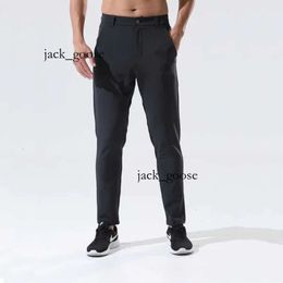 Lululemen Dameslegging Yoga Outfit LULU Pant Heren Golfbroek Stretch Joggingbroek met Ritszakken Slim Fit Werk Casual Joggers Man Sportbroek Lulu Man 582