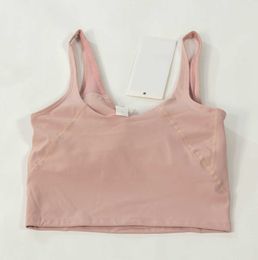 Lululemens dames tanks kleding dames sport camisoles bra ondergoed dames bhas fitness schoonheid ondergoed vest ontwerpers crop top kleding trainers