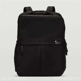 Lululemo Bag LL 23L grote capaciteit Yoga Outdoor Men's and Women's Backpack Lichtgewicht Schooltas Lulu 2.0 Backpack 861