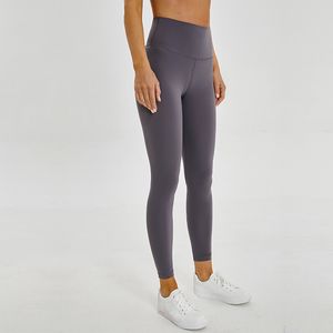 Vrouwen Hoge Taille Tummy Controle Legging 25 Compressie Hoge Taille Yoga Broek Workout Afslanken Effen Strakke Maat 2-12