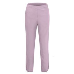 LL Pantalones deportivos de yoga de corte bajo con bolsillo de talle bajo de diseñador recortado Pantalones casuales deportivos de secado rápido para mujeres