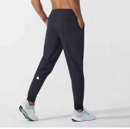 Lulus citrons leggings aligner hommes pantalons Yoga tenue Sport séchage rapide cordon poches de gymnastique pantalons de survêtement pantalons hommes décontracté taille élastique designer Lululemen 64565ess