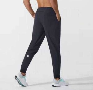 Lulus citroenen leggings uitlijnen Heren Broek Yoga Outfit Sport Sneldrogend Trekkoord Gym Zakken Joggingbroek Broeken Heren Casual Elastische Taille designer Lululemen 9935ess