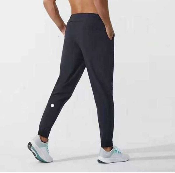 Lulus Lemons Leggings Alinee los pantalones de los hombres Traje de yoga Deporte Cordón de secado rápido Bolsillos de gimnasio Pantalones deportivos Pantalones para hombre Casual Cintura elástica Lululemen 800ess