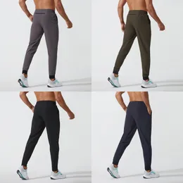 lulus Pantalons de survêtement pour hommes Pantalons de jogging avec poches zippées Pantalons de jogging coniques pour hommes Pantalons de sport pour l'entraînement, le jogging, la course à pied, la salle de fitness