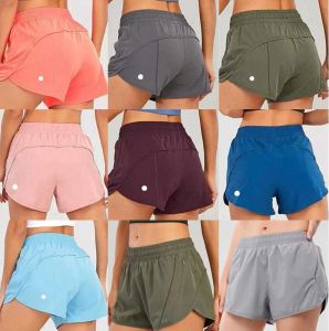 Lulus Shaping Yoga Multicolore Lâche Respirant Séchage rapide Chic Sports Hotty Hot Shorts Sous-vêtements pour femmes Poche Pantalon Jupe Nouveau design respirant 85ess