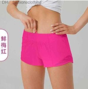 Lulus Summer Yoga Hotty Hot Shorts Respirant Séchage Rapide Sous-Vêtements De Sport Womens Pocket Running Fitness Princess Sportswear Gym Legging Lu Q0jf 4 Lululemen GK6G