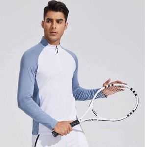 Lulus Yoga Align Designer Chemises de course Collants de sport de compression Fitness Gym Soccer Man Jersey Sportswear T-shirts de sport à séchage rapide Manche supérieure Mince et sèche rapidement k