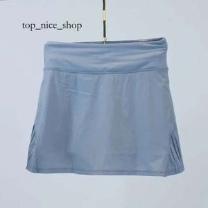 Shorts doublés de lulushorts skort été lulumen femme tennis porte une jupe plissée coulant jupes athlétiques