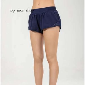 LULUSHORTS Dames zomer yoga hotty hete shorts ademende snel drogende sport ondergoed dames zaklopend fitness broek nieuwe high -end 6845