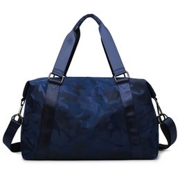 Luluwomen com logotipo bolsa de fitness esportiva portátil bolsa de ioga à prova d'água bolsa de viagem de grande capacidade