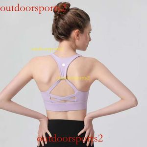 luluyoga- Sous-vêtements de sport personnalisés à sangle unique Goutte d'eau sexy beauté dos soutien-gorge de yoga résistant aux chocs Fitness