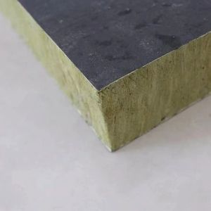 Composites de bois Panneau composite de laine de roche renforcé de polyuréthane Approvisionnement direct d'usine