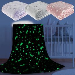 Cubierta de microfibra de manta luminosa durante toda la temporada Aire acondicionado doméstico Niños Fluorescentes 240326