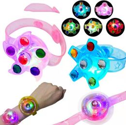 Lichtgevende armband kinderspeelgoed Lichtgevende horlogering klein geschenk groothandel