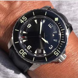 Luminoso FIFTY FATHOMS Reloj 50 Fathoms Japonés Miyota 8215 Relojes mecánicos automáticos para hombre Relojes deportivos de alta calidad montre275i