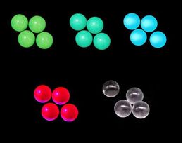 Lichtgevend gloeiend 8mm 6mm Quartz Terp Pearl Ball Invoegen met Glas Roestvrijstalen Terp Top Pearls voor L XL XXL Quartz