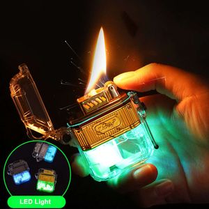 Articulación luminosa y queroseno más ligero Tiktok Tendencia Artículo al aire libre para acampar Fire Starter Cool recargable Petróleo encendedores de petróleo