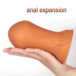 Lichtgevende Vibrerende Butt Plug Enorme Anale Dildo Vaginale Anus Masturbator Dilatator Prostaat Massage sexy Speelgoed Voor Mannen Vrouw