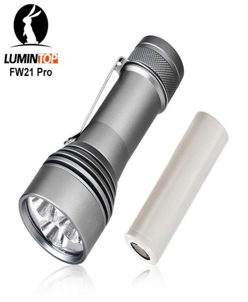 Lumintop FW21 Pro 21700 Lampe de poche avec 3 x 50 2 LED 10000 Lumens Electronic Tail Interrupteur de poche Y200727326D5624815