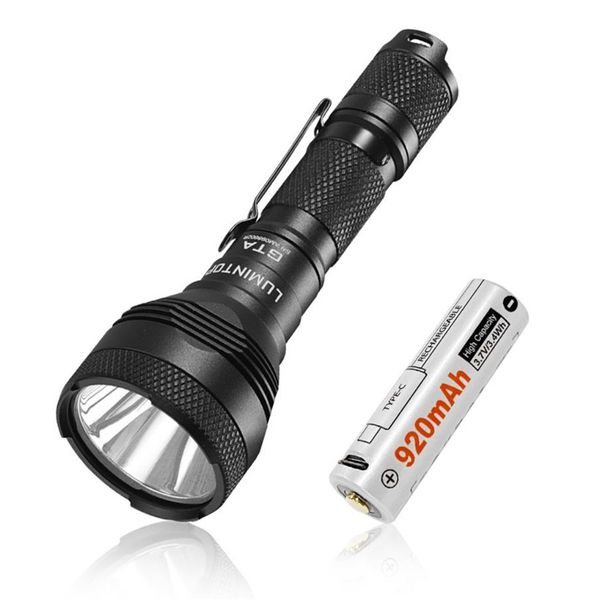 Lumintop GTA EDC Mini lampe de poche 550LM torche éclairage extérieur par 14500 piles AA pour l'autodéfense au quotidien Carry Camping346b