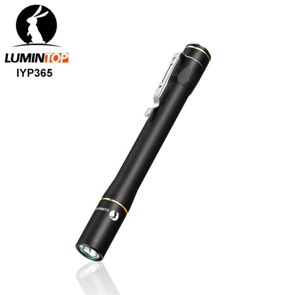 LUMINTOP IYP365 Penlight 200 Lumens Nichia LED IP8 étanche 3 Modes lampe de poche stylo mince alimenté par une batterie 2AAA pour médical 2013166390