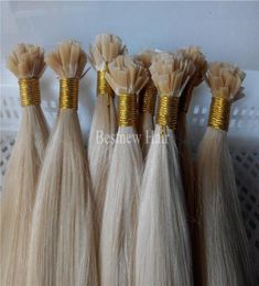 LUMMY INDIAN Remy Extensiones de cabello de punta plana con queratina italiana 16quot26quot Cualquier color 1gs 100gpack2384830