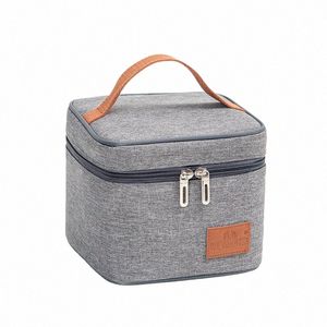 lunchzak geïsoleerd koude picknick carry case thermische draagbare lunchbox bento zak lunch ctainer food opslag koeltassen o9h0#