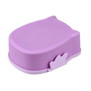 Lunchboxen zakken uilvormige lunchbox met compartimenten lunchvoedselcontainer met deksels almacenamiento cocina draagbare bento box voor kinderschool