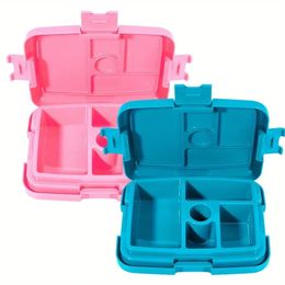 Boîtes à lunch boîte à lunch pour enfants avec 5 compartiments adaptée aux adultes/enfants étanche adaptée au micro-ondes/lave-vaisselle/réfrigérateur 231218