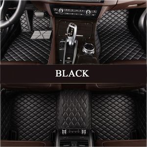 Tapis personnalisé en cuir PU Lunda pour bmw GT F10 F11 F15 F16 F20 F25 F30 F34 E60 E70 E90 1 3 4 5 67 Series xDrive Car floor mats330B