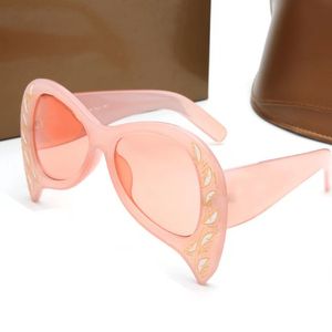 Lunette dames zonnebrillen ontwerpers zonnebril mode brillen bril roze vlinder delivs oogontwerp klassiek feestje luietglas luxe zonnebril