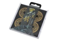 Luohanqian Chinese munten set 5 munten+2 schelpen (gimmick+dvd) goocheltrucs rekwisieten verschijnen/verdwijnen close -up magie goochelaar plezier