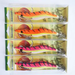 Leurres 4X 3.5 YAMASHITA SQUID JIGS Rattle Squid Jigs Squid Egi Shrimp jig