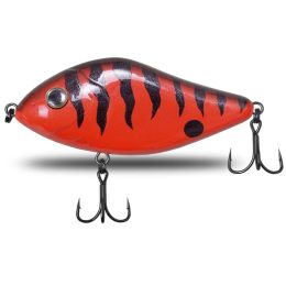 Kunstaas langzaam zinkend jerk bait vissen Lokken 100mm 49g kunstmatige CF LURE Nieuwe HotTackle voor snoek Pesca Bass Musky jerk baits Qulity Haken