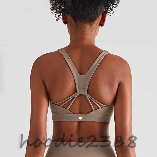 LUS-2 nouvelle usine originale de soutien-gorge de yoga à sensation nue avec ventre standard rassemblant beauté dos sous-vêtements de fitness pro-skin femmes Sous-vêtements de sport pour femmes, sous-vêtements de yoga