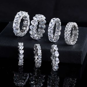 Glans Sieraden 14kt Real Gold Aangepaste Trouwring Gra Vvs Engagement Moissanite Diamanten Ringen voor Heren