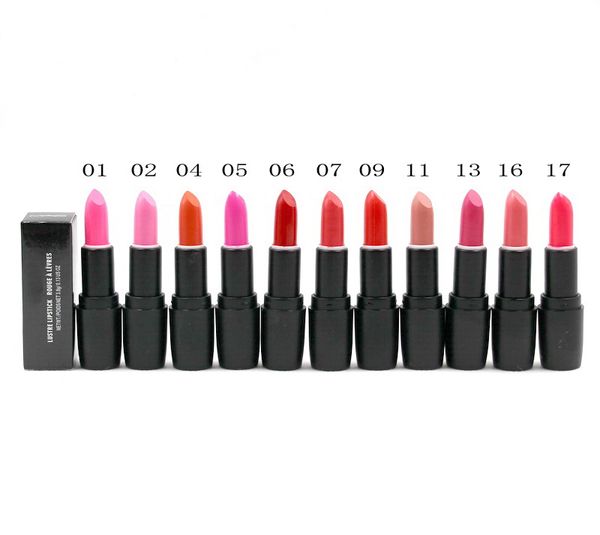 Rouge A Levres Lustre Lápiz labial Sombras Hidratante Batom Larga duración Famoso Coloris Mujeres Maquillaje Lápiz labial