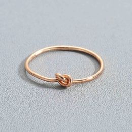 LUTAKU minimaliste coeur noeud Midi Knuckle anneaux pour femmes hommes couleur or Vintage Midi anneau bijoux de tous les jours cadeaux simples G1125