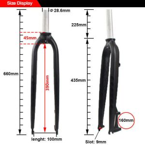 LUTU 26 27,5 29 MTB Fork Fork Ultralight Bicycle Rigid Fork Aluminium ALLIAL MOURTAIN Forks Straight 9 * 100 mm Bike Front Forks